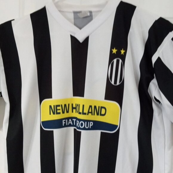 New Holland Fiat Group Juventus #28 Deigo Soccer Jersey Men's XL 100% Polyester - Picture 3 of 5